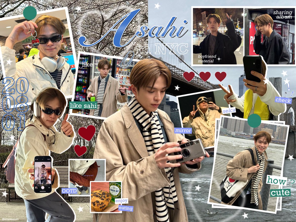 ASAHI in NYC 🤖♥️💬⭐️

( #ASAHI , 📂 : #everoomer , #artworkทึเม )
