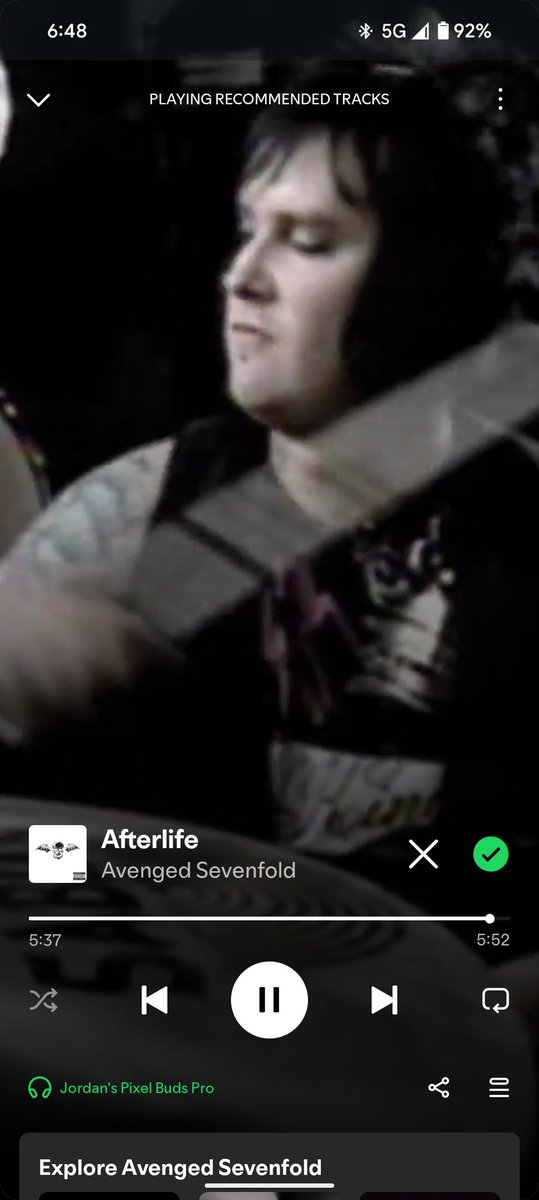 LittleEngine24's tweet image. @TheOfficialA7X 
#ScriptureSaturday
Then came to fruition many years later the lyrics of Kings.