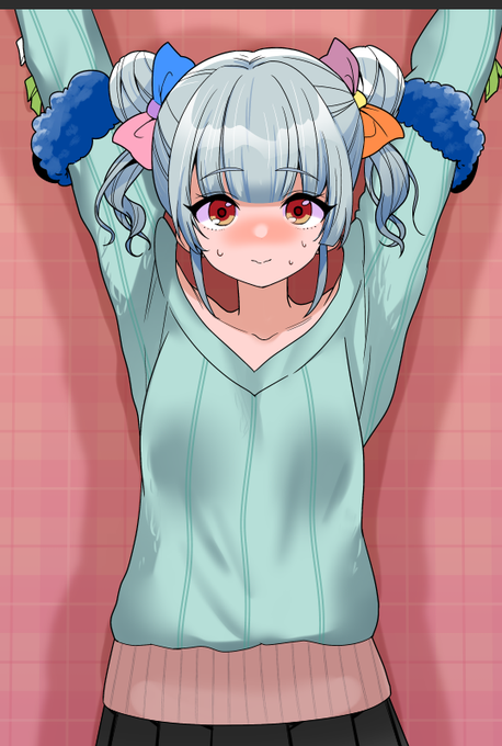 Skeb次の絵描いております!大変お待たせしております～～🙇‍♀️💦
アイプラの雫ちゃんです!私へのご依頼でアイプラということは、設定はもちろん…♥
明日には納品したいです!
#WIP 