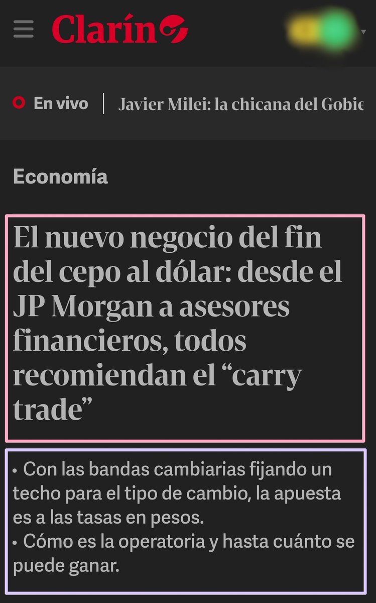 Por el fracaso en estos 18 meses, Milei inicia la 2° etapa.
Nada virtuoso podemos esperar si el escándalo farandulero se usa para tapar la economía, que se expresa con la bicicleta financiera -carry trade- sostenida con más endeudamiento.
¡Una triste realidad que nadie oculta!