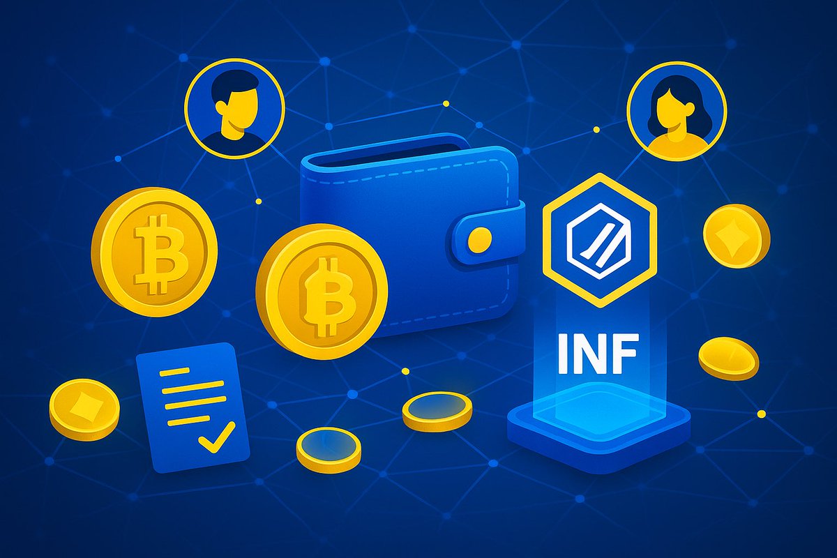 INF TAP 1/3 🐙
Together with the INF AI protocol, it offers you private storage and personal use.

It also gives you savings with a free mint and allows crypto entry-level users to create equity.
#INF