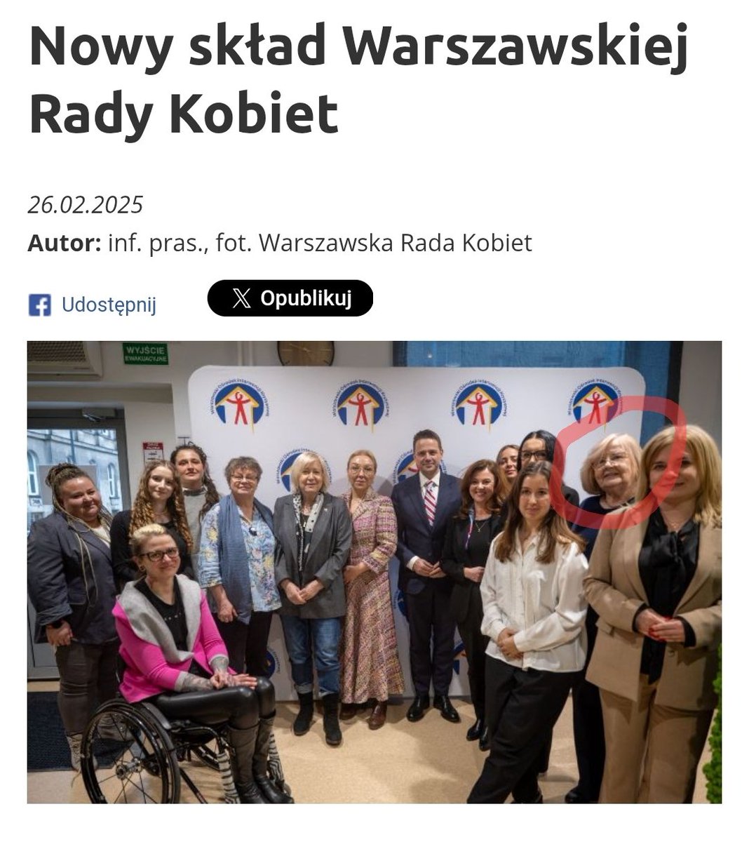 agnieszkawolsk9's tweet image. Założycielka Fundacji #Federa, proaborcjonistka, wspierająca seksdeprawatorów z #Ponton  @KrystynaKacpura została w lutym br. powołana przez @trzaskowski_ do Warszawskiej Rady Kobiet. 
Na drugą kadencję! 🙈
facebook.com/share/p/18BZmC… ,
um.warszawa.pl/-/rada-kobiet-…