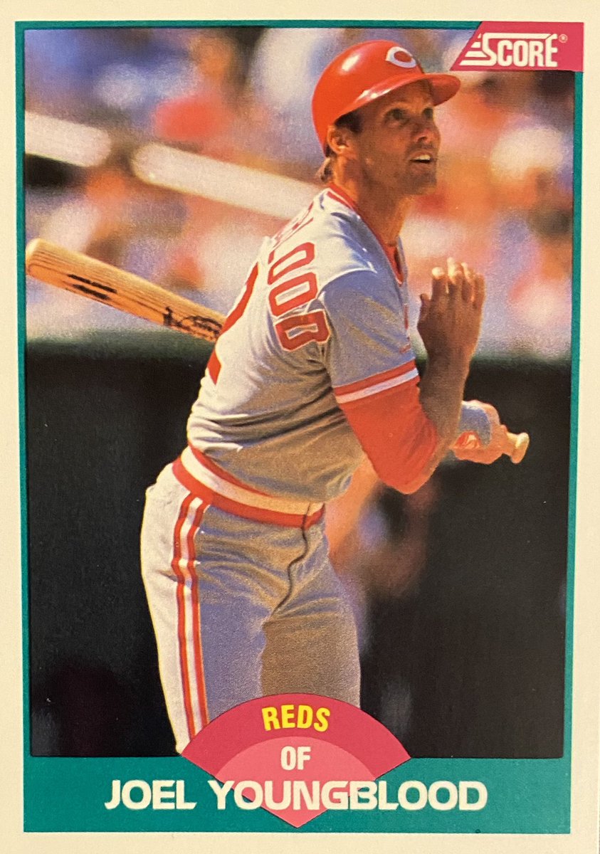 DolansBBallLife's tweet photo. JOEL YOUNGBLOOD—1989 Score Traded ❤️🤍 #JoelYoungblood #Reds #FormerMet https://t.co/PUwOxWZSGT