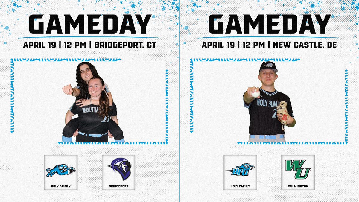 Holy Family Tigers (@gohfutigers) on Twitter photo .<a href="/HFU_Softball/">Holy Family U Softball</a> and <a href="/HFUBaseball/">Holy Family Baseball</a> hit the road for the <a href="/CACC01/">Central Atlantic Collegiate Conference</a> contests .<a href="/HFU_Softball/">Holy Family U Softball</a> and <a href="/HFUBaseball/">Holy Family Baseball</a> hit the road for the <a href="/CACC01/">Central Atlantic Collegiate Conference</a> contests