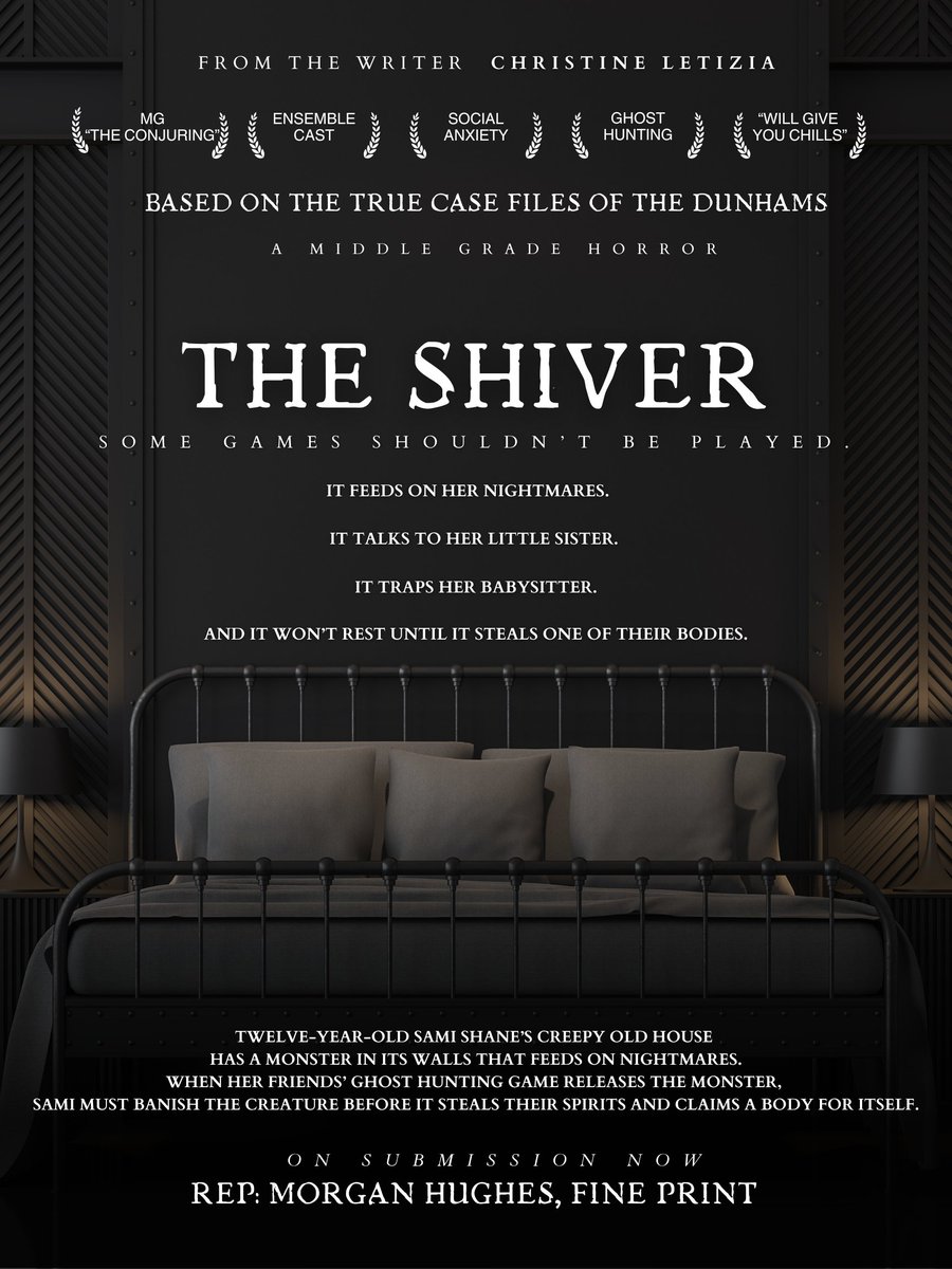 LetiziaWrites's tweet image. #Editors, tickets are now on submission for THE SHIVER! A guaranteed spine-tingling experience. You won't want to miss this twist on a haunted house with The Conjuring vibes. 🍿
#PosterPit #PosterPitOS #MG #H
