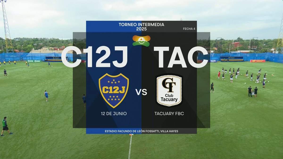 ¡YA SE JUEGA!

12 de Junio VH vs. Tacuary

Relatos: René Aranda
Comentarios: <a href="/FedeGolPerez/">Fede Perez</a> 

📺Tigo Sports+

▶️Viví la #IntermediaAPF en tigosports.com.py
