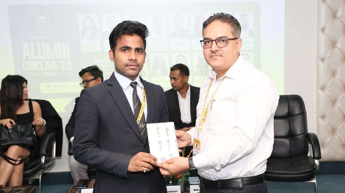 gims_net_in's tweet photo. GIMS, Greater Noida proudly announced the "Library Best User Award” for PGDM Batch 24–26, recognizing outstanding library engagement in the 2nd trimester. Kudos to our dedicated learners for making the most of this academic resource!
#GIMS #LibraryAward #Achievement #GIMSians https://t.co/5Qd01AkGUY