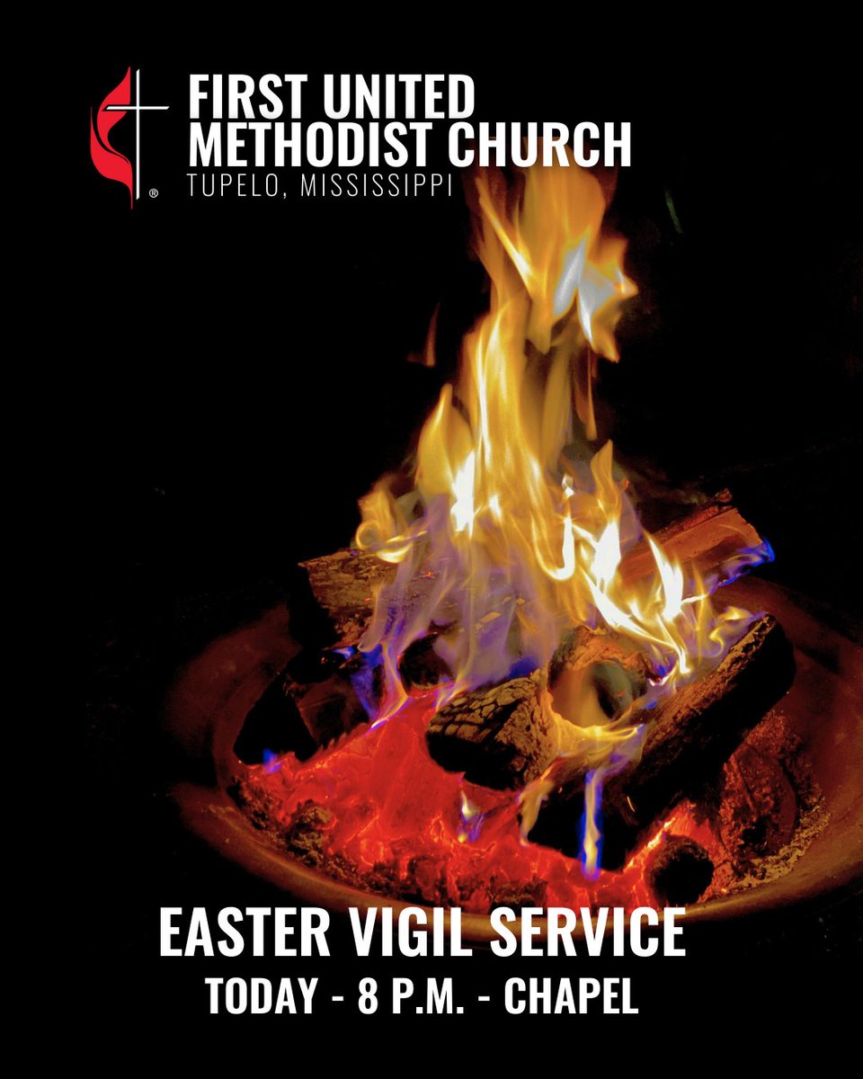 fumctupelo's tweet photo. Join us for our Easter Vigil at 8 p.m. today in the Chapel. https://t.co/BcDxcZf9yO