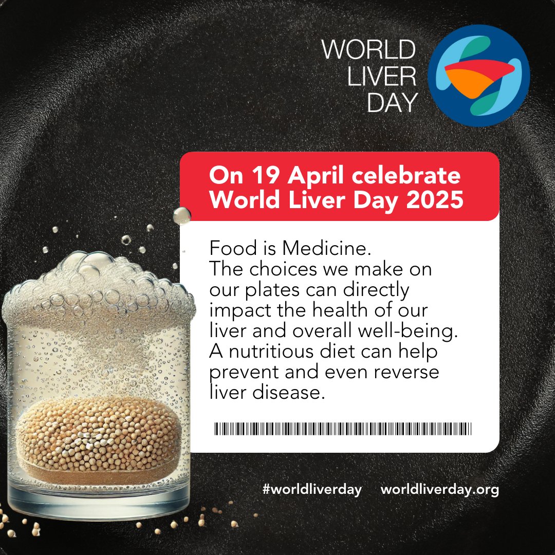 AASLD (@aasldtweets) on Twitter photo Today is #WorldLiverDay! Your liver works hard every day to keep you healthy—so let’s return the favor. #FoodIsMedicine for your liver, helping prevent disease and support overall well-being. <a href="/WorldLiverDay/">World Liver Day</a> Today is #WorldLiverDay! Your liver works hard every day to keep you healthy—so let’s return the favor. #FoodIsMedicine for your liver, helping prevent disease and support overall well-being. <a href="/WorldLiverDay/">World Liver Day</a>