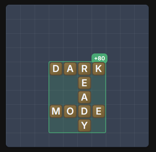 Squareword tweet media