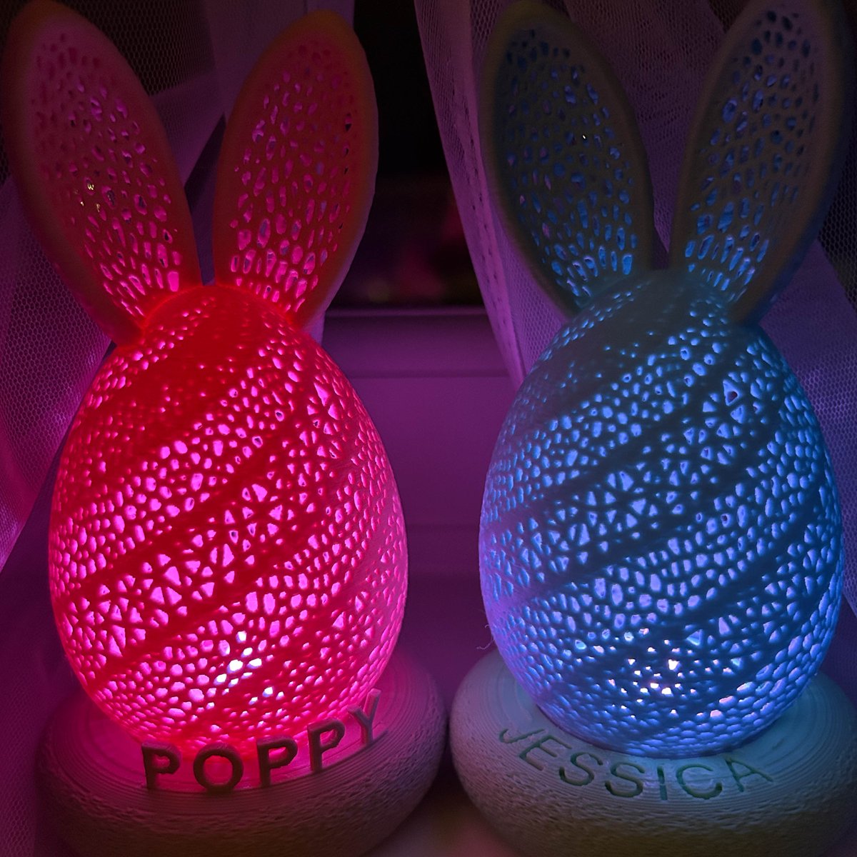 AnimaiDesigns's tweet photo. Hop into the season with the egg-cellent lamp that’s got all the right vibes! 🐰🌸💡 Don’t let your space be dull this Easter—let this bunny light up your life! 🌷✨
Grab yours at: https://t.co/kzZqpfJvFs
#EasterVibes #BunnyLamp #EggcellentDecor #EasterDecor #CuteDecor https://t.co/BPxvJ5bS7i