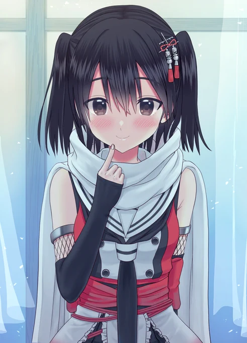 #これを見た人は黙って黒髪を貼れ 