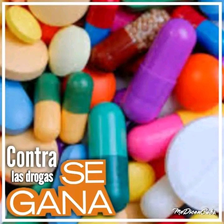 medica_clara's tweet photo. Tolerancia cero a las drogas.
#ContraLasDrogasSeGana
#CubaPorLaVida https://t.co/YQFFPdcQZt