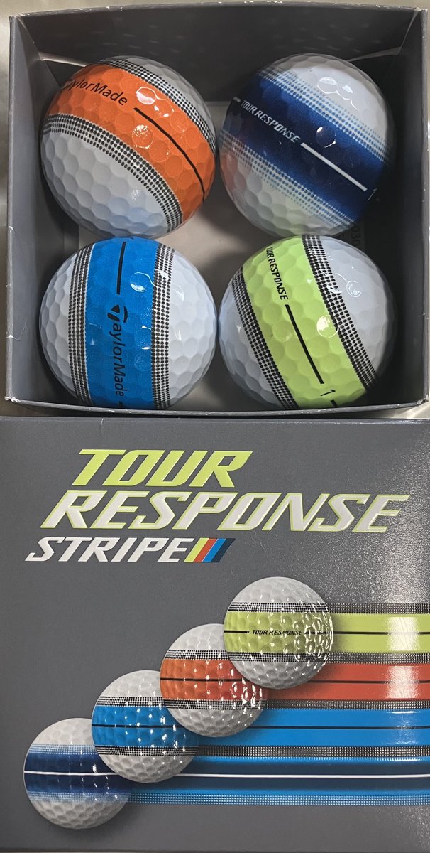 1TDC's tweet photo. .@TaylorMadeGolf  Got these beauties in the mail yesterday!  Can’t wait to give them a roll.  Thanks! https://t.co/ZmvvVmdWTu