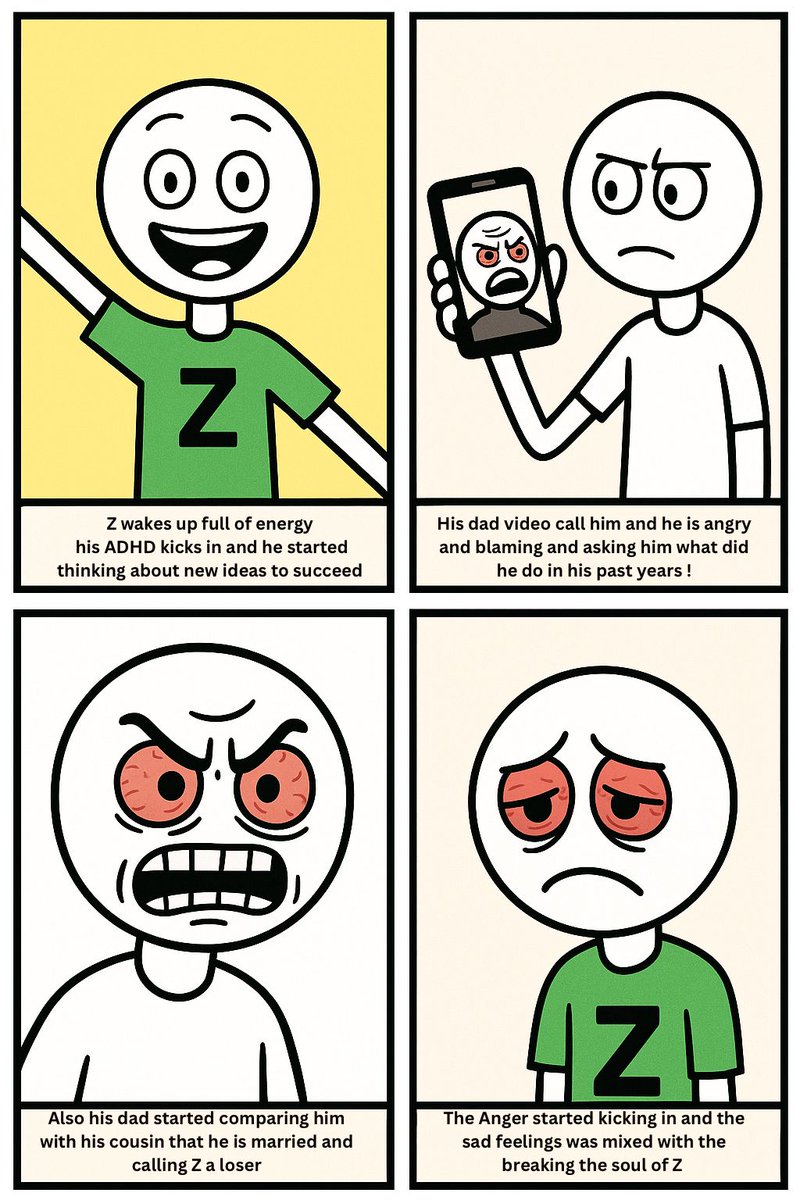 THEZIMPIRE's tweet photo. I am Z.
I was built by pressure.
Compared to my cousin.
Ignored by my boss.I broke.Then I said:
 Fuck My Limits.$FML is not a coin.
It’s revenge.
#MemeCoin
#CryptoMemes
#MemeCommunity
#RelatableMemes
#MentalHealthMeme
#UnderdogsUnite
#PumpFun
#FMLcoin
#FuckMyLimits
#ZisMe 
#IamZ https://t.co/Xnb21HfvPP