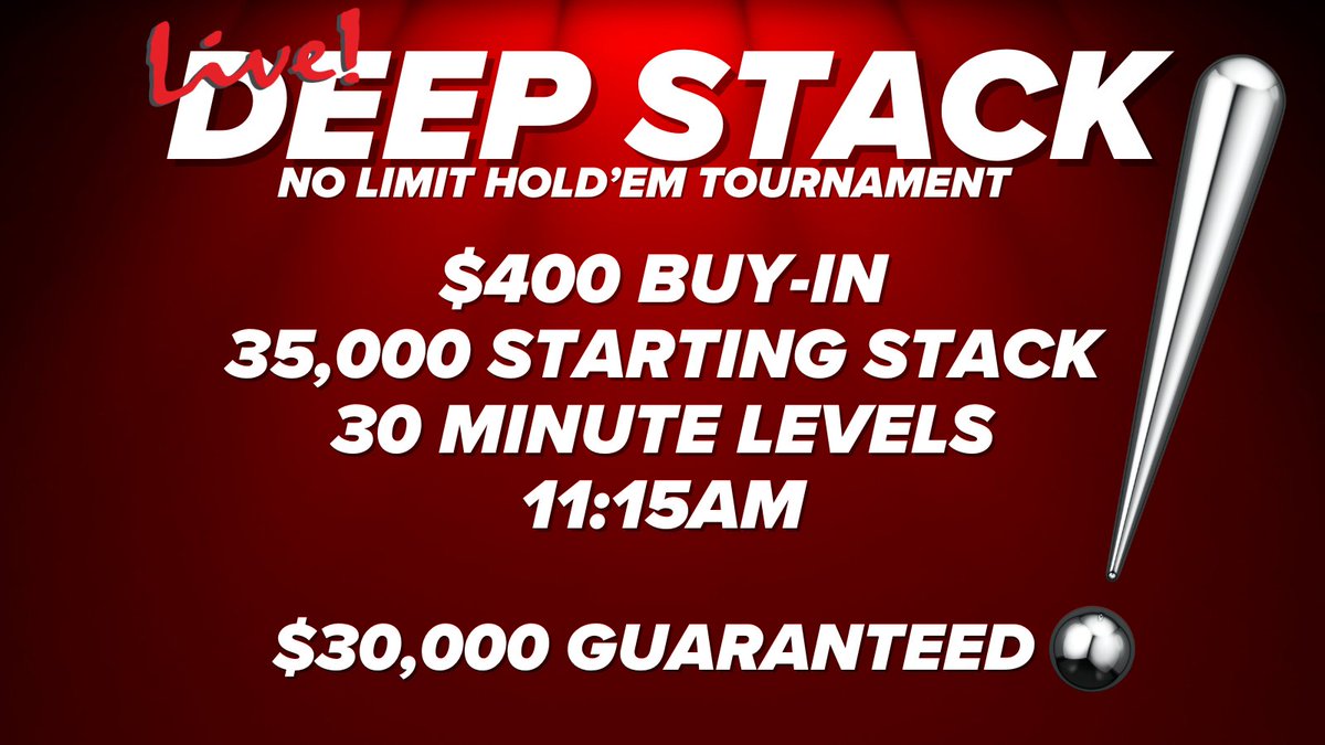 LivePokerRoom's tweet image. #DeepStack
💰$30,000 Guaranteed!💰
🤑💰🤑💰🤑💰🤑💰🤑