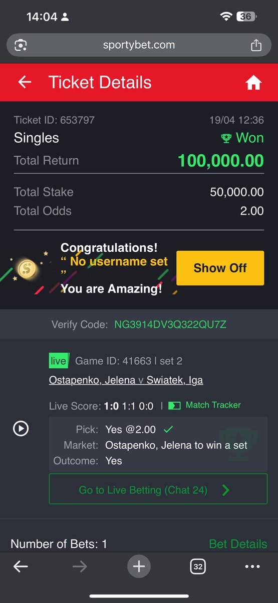 <a href="/Mrbankstips/">MrBanks💰</a> Thank you boss 🙏