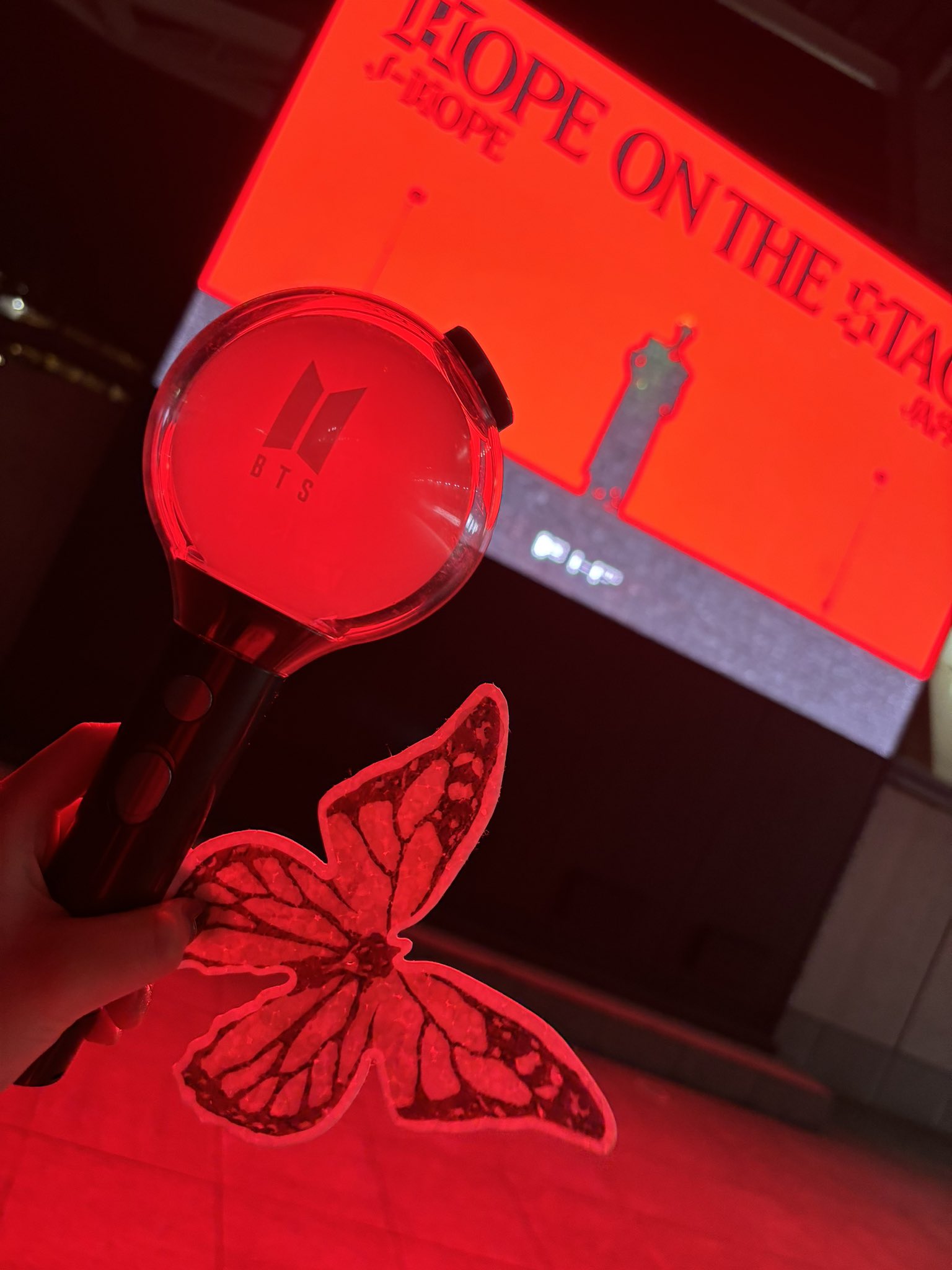 J-hope HOPE ON THE STAGE アゲハ蝶 ソウルコン コンフェ 紙吹雪