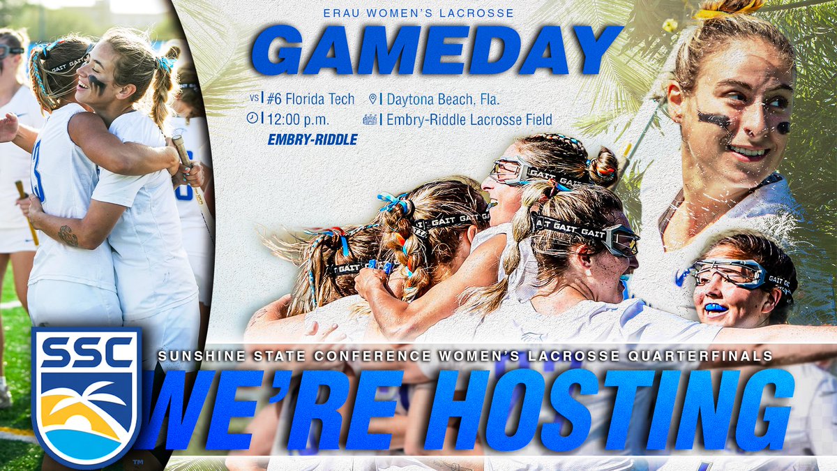 Let start strong 
🆚 Florida Tech
📍Daytona Beach, Fla. 
📈 statbroadcast.com/events/statbro…
📺 sunshinestateconference.tv/erauathletics/