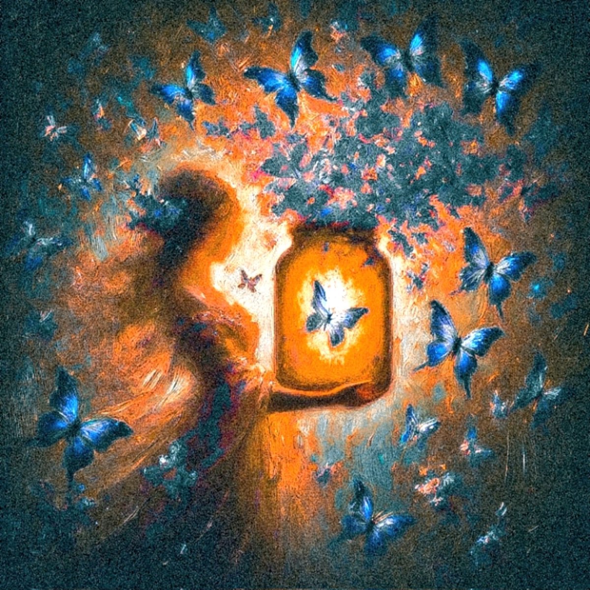 Good morning💙

Perhaps our most hidden side will one day bloom and become a butterfly🦋

✨New Drop✨

In Pursuit of a Secret

While hiding her secrets among the blue hyacinths, butterflies trace every thought of hers.

3/3 15 XTZ
objkt.com/tokens/KT1SVeU…

Happy weekend!