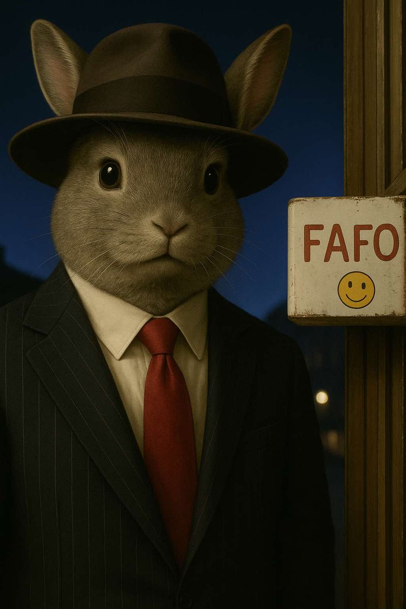 PweasterBunny's tweet photo. Fluff around and find out 

@fafowatch @PweaseMeme 

#fafo #solana #memecoin #pweaster #pwease https://t.co/FOLLB4mXIA