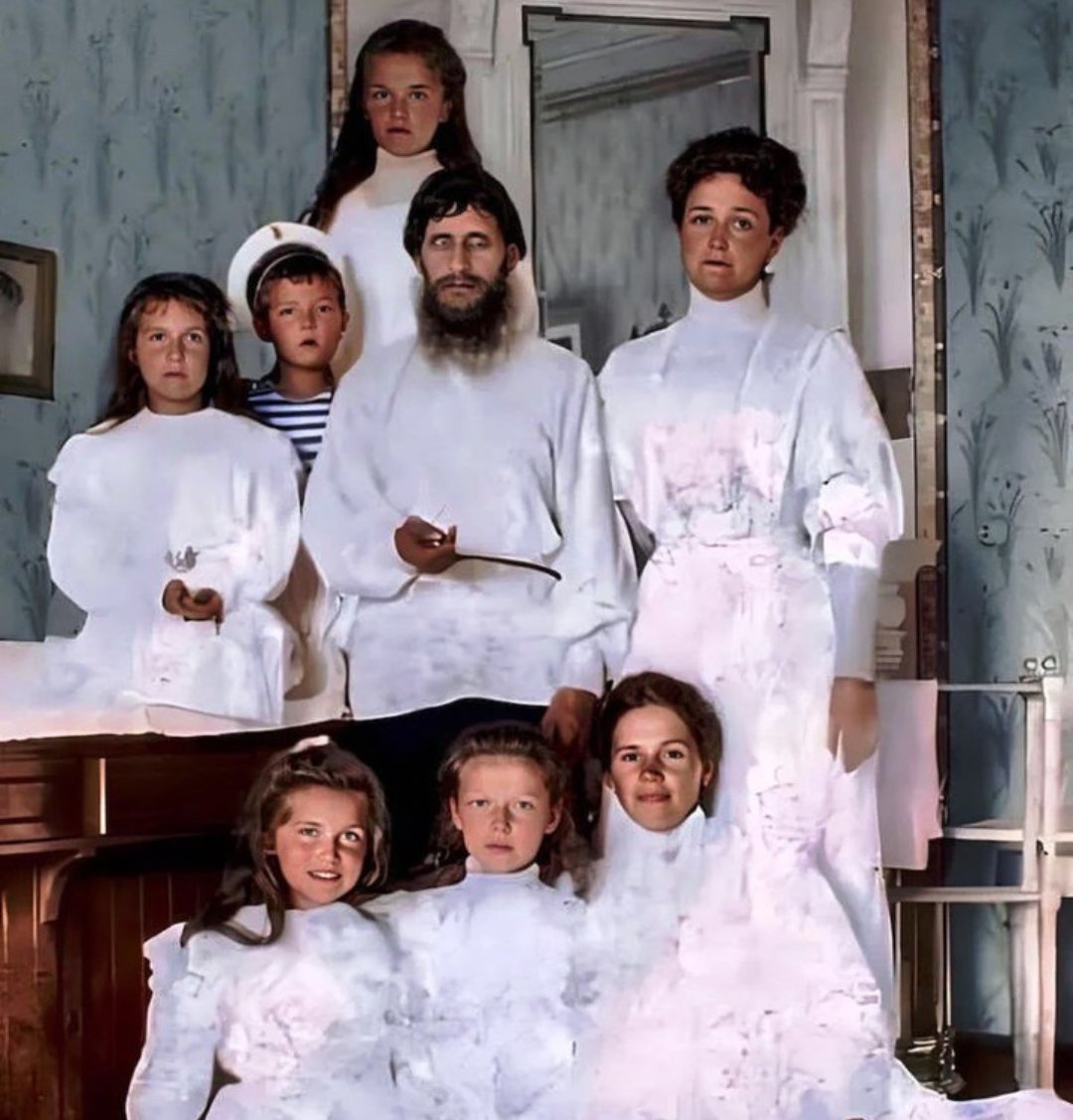 archeohistories's tweet image. Grigori Rasputin was a self-proclaimed holy man who was thought to have closely influenced the Romanov family, the last imperial dynasty to rule Russia. 

Rasputin was born Grigori Yefimovich Novykh, a Siberian peasant who would later acquire the surname Rasputin because of his…