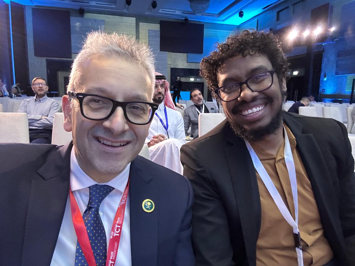 Mo Daf (@modafaalla) on Twitter photo #TCTMiddleEast
Selfie with Prof Mamas.
Thank you for the brilliant 5 years so far. Seriously I can't ask for a better academic supervisor.
<a href="/mmamas1973/">Mamas A. Mamas</a> <a href="/AlkashkariWail/">Wail AlkashkariFSCAI,FPICSوائل القشقرى🇸🇦🇨🇦🇺🇲</a> <a href="/drptca/">Khaled AlShaibi</a> <a href="/mirvatalasnag/">MIЯVΛƬ #IC</a> #TCTMiddleEast
Selfie with Prof Mamas.
Thank you for the brilliant 5 years so far. Seriously I can't ask for a better academic supervisor.
<a href="/mmamas1973/">Mamas A. Mamas</a> <a href="/AlkashkariWail/">Wail AlkashkariFSCAI,FPICSوائل القشقرى🇸🇦🇨🇦🇺🇲</a> <a href="/drptca/">Khaled AlShaibi</a> <a href="/mirvatalasnag/">MIЯVΛƬ #IC</a>