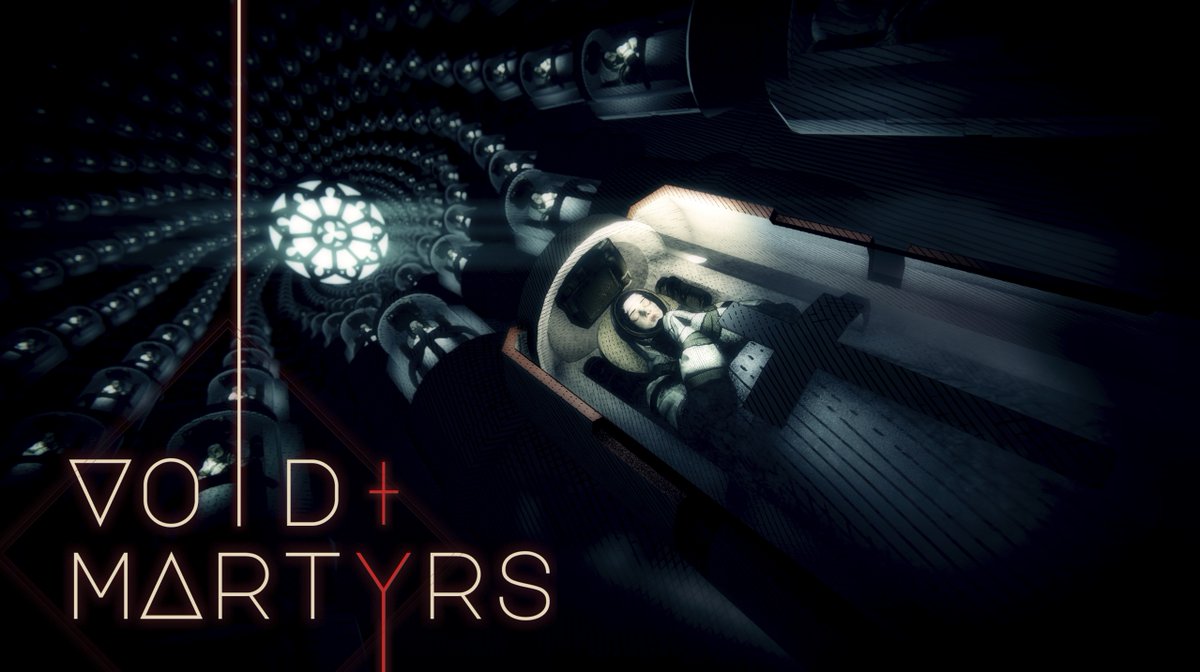 Some new key art from Void Martyrs  

Novice nun sleeping in her cryo chamber, the nightmare begins when she wakes 

Void Martyrs on Steam 🙏: store.steampowered.com/app/3470850/Vo…

#HorrorGames #screenshotsaturday #indiegames #pcgaming