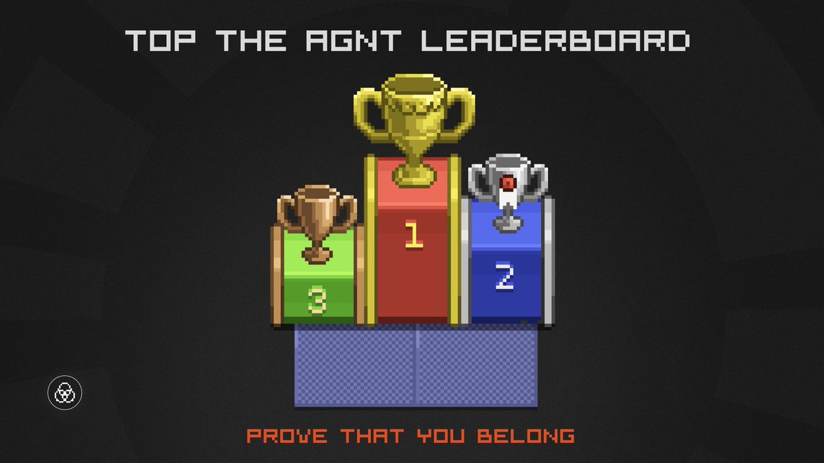 Leaderboards don’t lie. 
The real degens are grinding daily.

Want to climb? Bring your crew or go solo - just don’t skip your tasks.

Claim your spot: quests.agnthub.ai