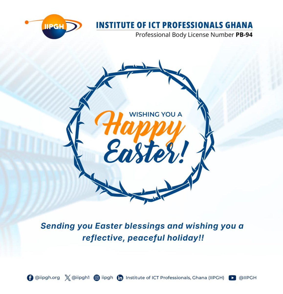 IIPGH1's tweet photo. Wishing all #IIPGH members a joyful #Easter filled with peace, renewal, and hope. 
May this season inspire new beginnings in all your endeavors! https://t.co/DHCoGsqI45