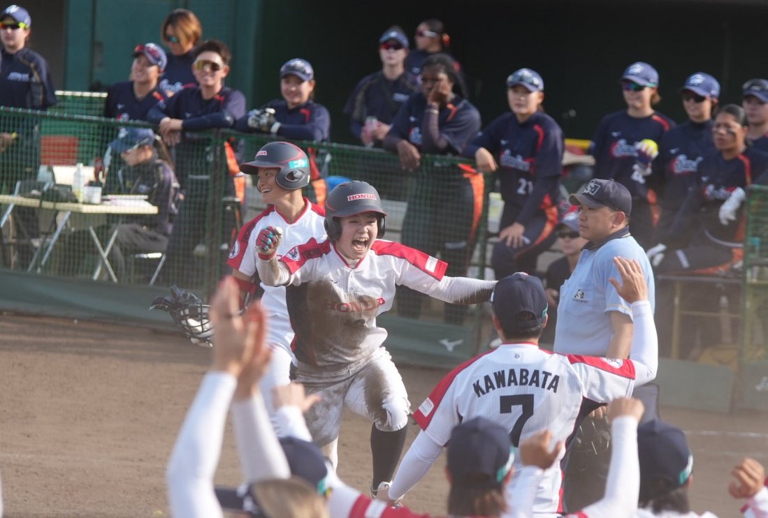 sumpu_taizo's tweet photo. 今日の香瑚さん
vs HITACHI 5-3 WIN
試合の流れを変えた本塁生還
#堀内香瑚 #horiuchikako #hondareverta #jdleague https://t.co/ziwH7DftVf