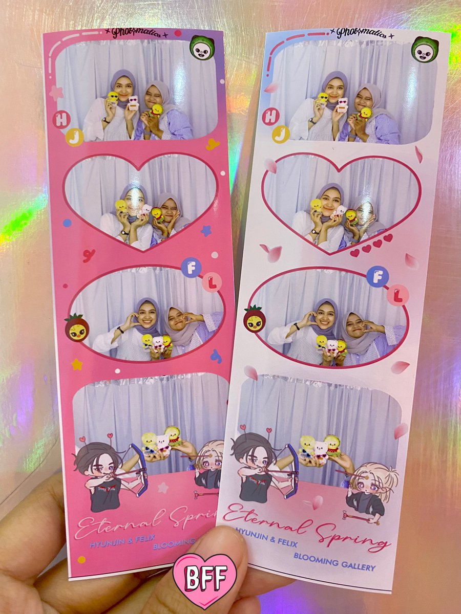 feelthelix's tweet photo. setelah tahun lalu gagal, dan hari ini 2x zonk wkwkw akhirnya jadi juga photobox hyunlix sama @leeknowingu 🥹 maaciw udah nemenin 🫶🏼

thank you @HFeternalspring 🌸 #EternalSpringHF #Hyunlix #StrayKids https://t.co/5ndp1u48tj