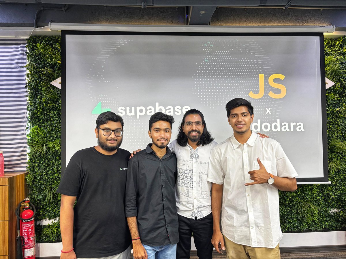 hackyroot's tweet image. Last week got to deliver an engaging talk + hands-on session with the @Supabase Vadodara community on #MCP! 
We dove into:
🔧 Building your own MCP server
⚡️ Integrating it into dev workflows to utilize Supabase’s MCP effectively & supercharge productivity