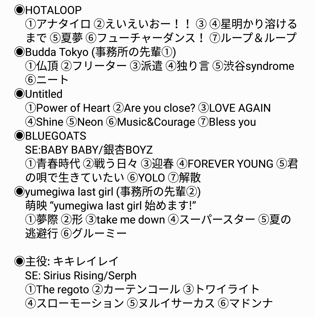 アンダーソンパーク　2016年初来日WWW 直筆サイン入りセットリスト MGT58 (@ohGchan_56) / X