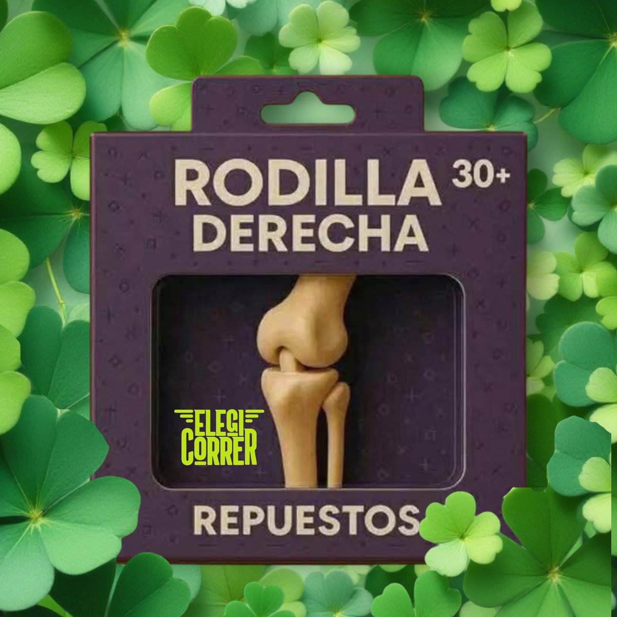 ElegiCorrer's tweet photo. Rodilla derecha en promoción, llévale, llévale...
#ElegiCorrer #HumorRunner
#running #Rodilla https://t.co/r0gxYuUVhH