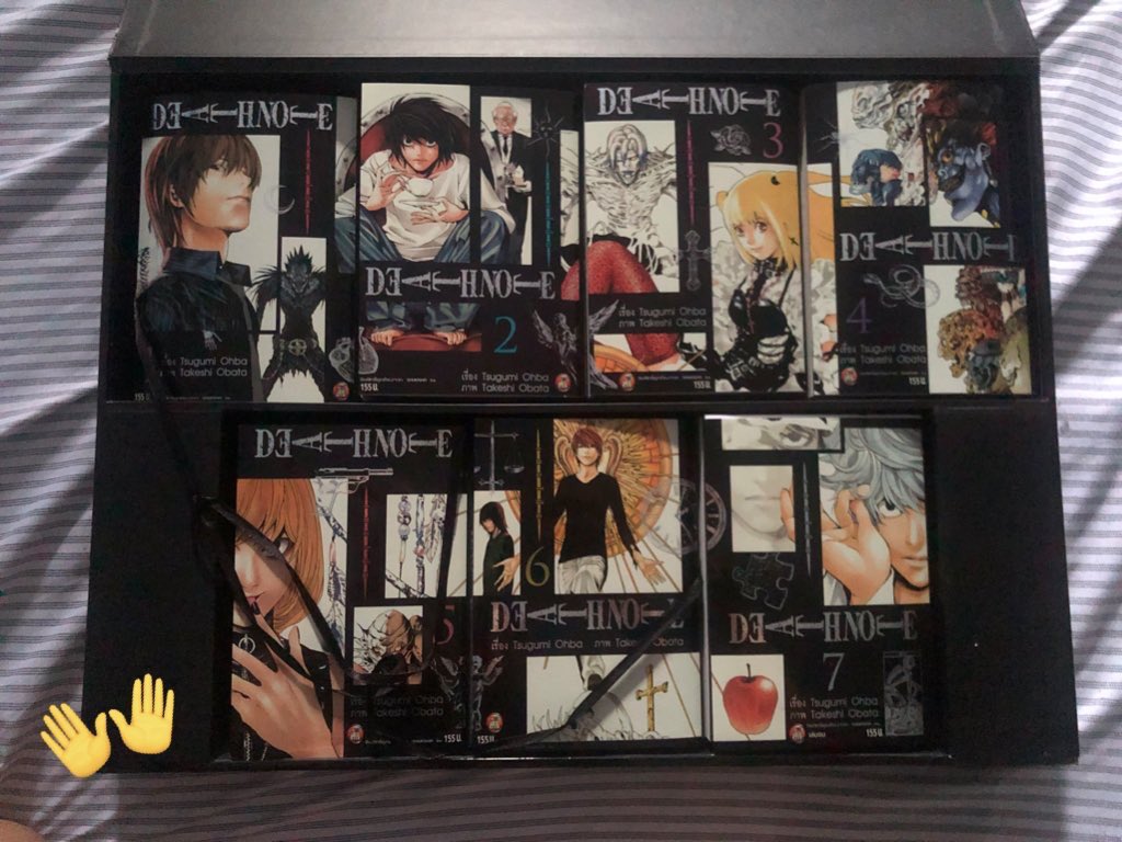 8edlew's tweet photo. ปล่อยต่อ boxset death note มือสอง
, 2000 / สะดวกนัดรับตามบีสายสีเขียว
สภาพสะสมค่ะ สนใจ สอบถามเพิ่มเติม dm ค่ะ

#ตลาดนัดอนิเมะ #ตลาดนัดเดธโน้ต #ตลาดนัดเดธโน๊ต #ตลาดนัดdeathnote #ตลาดนัดมังงะมือสอง https://t.co/trKgCduEXN