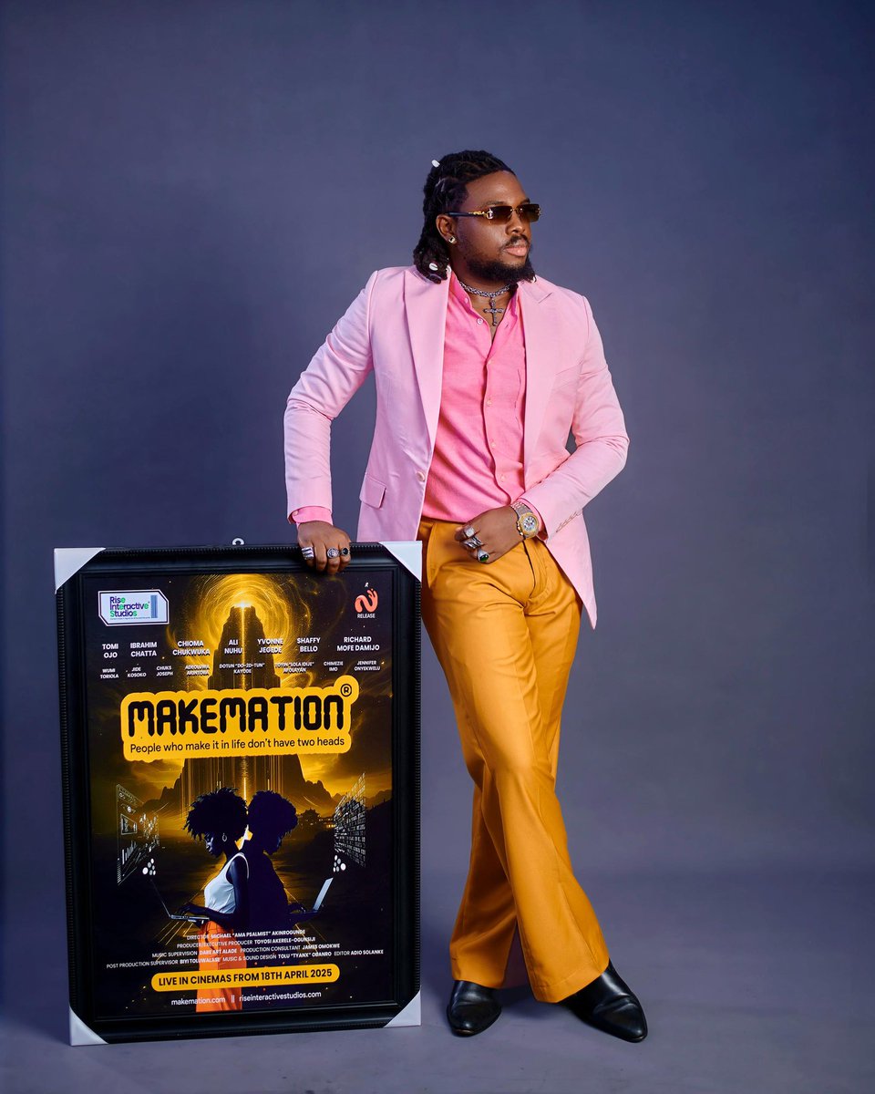 kunmifewa's tweet photo. #MAKEMATION IS OUT IN CINEMAS-TECH MOVIE OF THE YEARRRR
Go and watch it with your family and friends this holiday season
Best movie youโll see this EASTER๐๐
HAVE A LOVELY WEEKEND AHEAD PEOPLE
#makemation #amapsalmist #techmovie #kunmi @makemationfilm https://t.co/cVXHGskzGG
