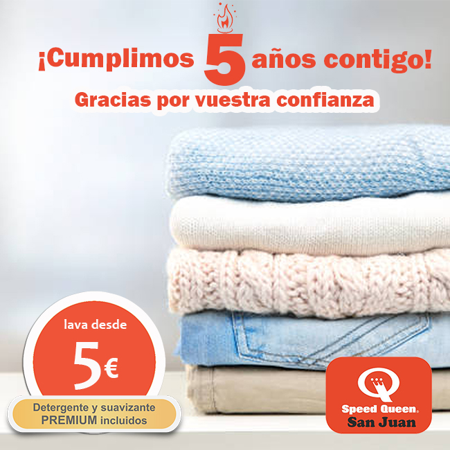 speedqueensj's tweet photo. 5 años 🥰¡Gracias por vuestra confianza!
SPEED QUEEN SAN JUAN 🚩
C/La Moleta, 24 local 3. San Juan de Alicante.
Detergente y suavizante Premium incluidos
7 programas de lavado
Lavadoras y secadoras de gran capacidad
Fácil aparcamiento
Abierto todos los días
De 8:00 a 22:00 h https://t.co/mzMs34xMzJ