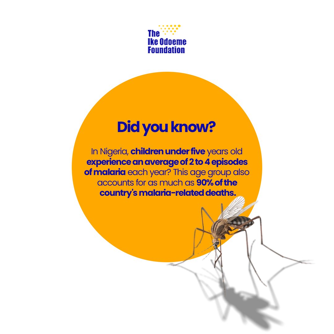 theikeodoemefdn's tweet photo. Malaria remains a major public health concern in Nigeria, particularly among young children. 
Addressing this issue requires continued awareness, access to preventive measures, and community-level interventions.
#MalariaPrevention #PublicHealth #ChildSurvival https://t.co/isjSQbBU6f
