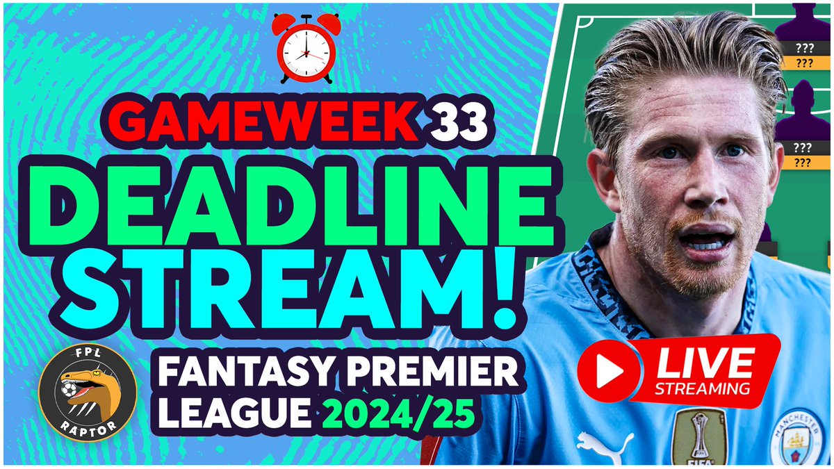 FPL__Raptor's tweet image. Doing a bit of Free Hit 34 live tinkering. Come and join if you Free Hitting in GW34!

↪️ youtube.com/live/bDz6EOd3L…