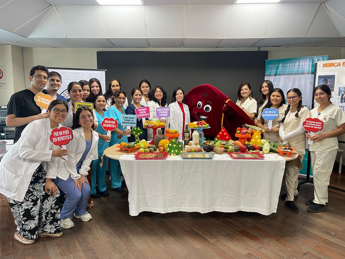 Día del Hígado 2025! Food is medicine! 🍓🍐🍎🥒🥦🥒🥗
Hospital Guillermo Almenara Irigoyen 
Unidad de Hígado -Servicio Gastroenterología . Servicio Nutrición.  
<a href="/APEHperu/">APEH</a> <a href="/mceci_cabrera/">Maria Cecilia Cabrera</a> <a href="/SOCIEDADDE26039/">SOCIEDAD DE GASTROENTEROLOGÍA DEL PERÚ</a>