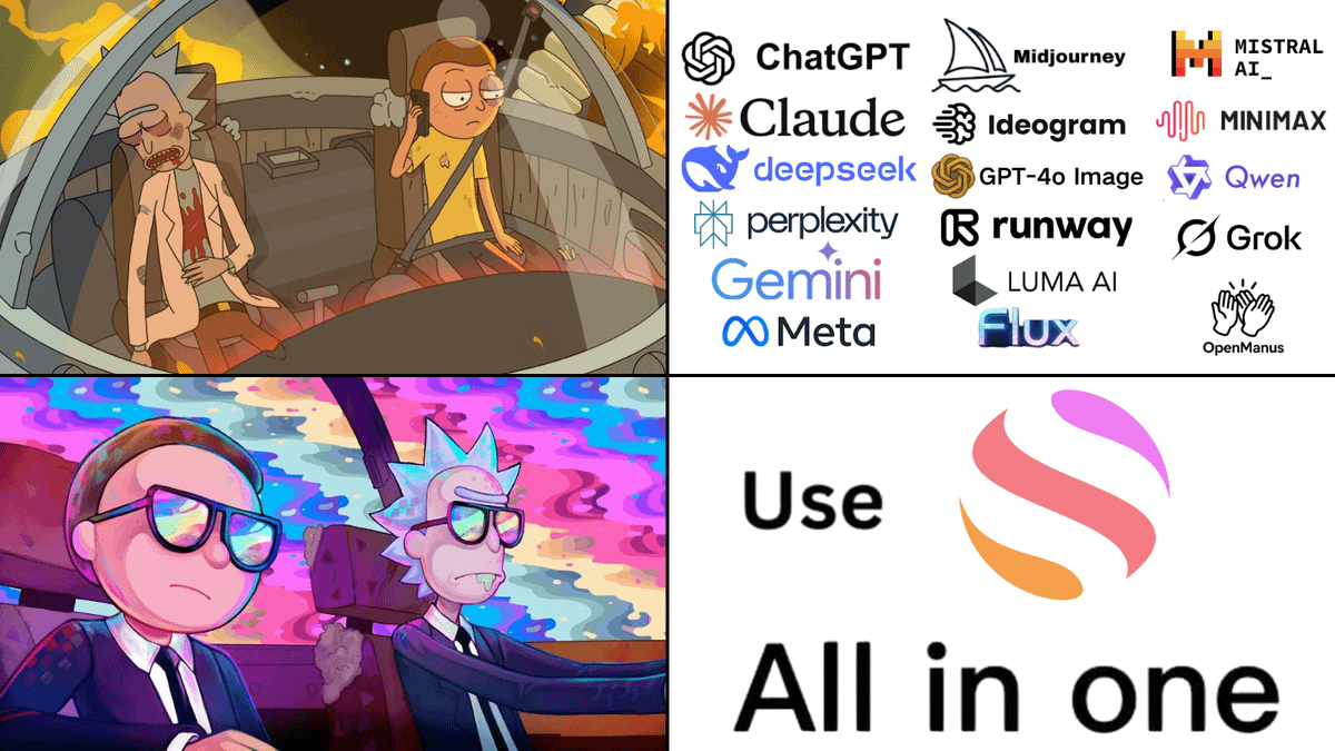🚨BREAKING: You’ll never need multiple subscriptions.

From writing to design to coding, this all-in-one AI tool does it all!

Here's how to use it↓
