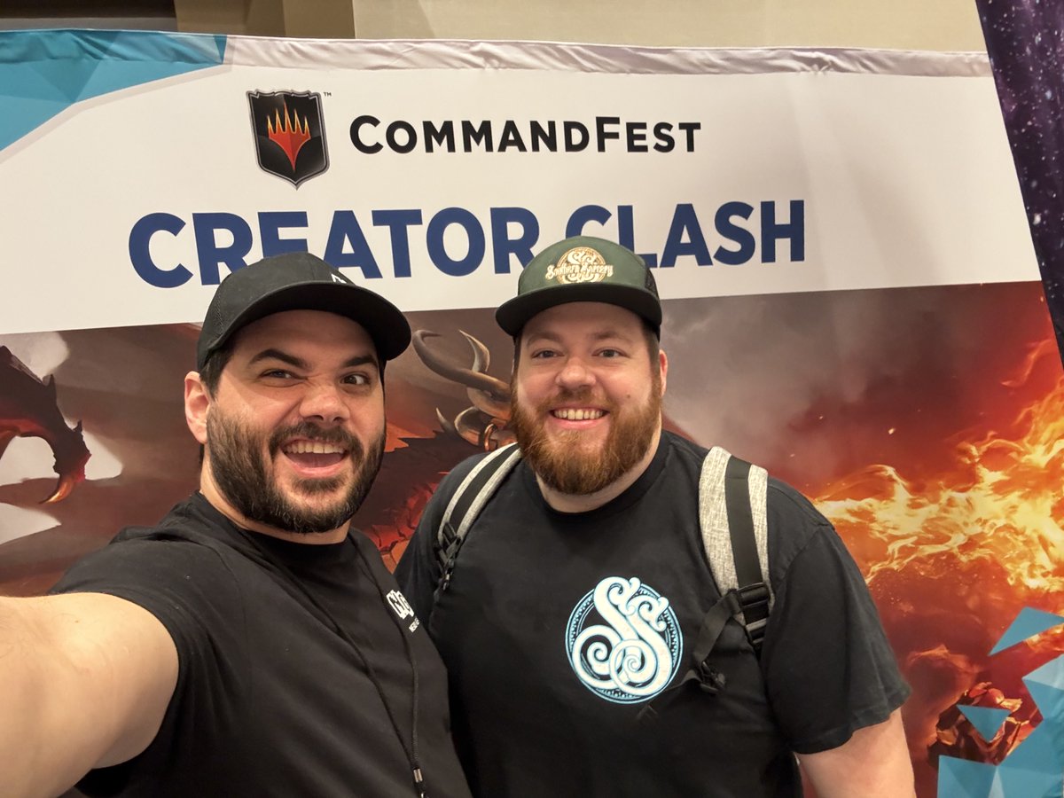 SouthernSorcerE's tweet image. Ready for day 2!!! #cscon coolstuffevents.com #commandfest