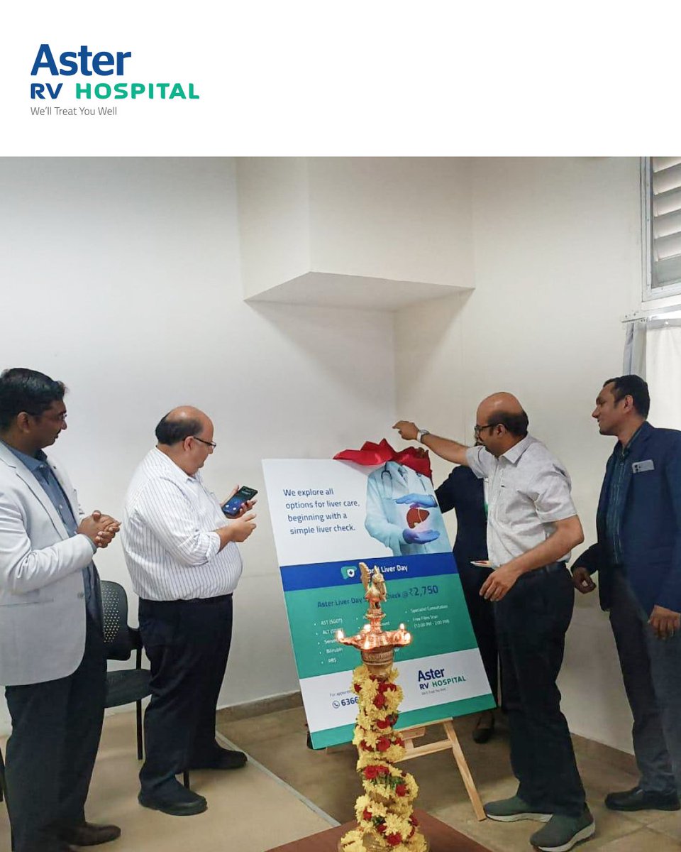 asterbangalore's tweet photo. On this #WorldLiverDay, we came together to spread awareness, celebrate good health & take a step toward a healthier future.
#LiverHealthMatters #HospitalEvent #AsterRV #AsterBangalore #AsterHospitals https://t.co/700ILNP7Mo