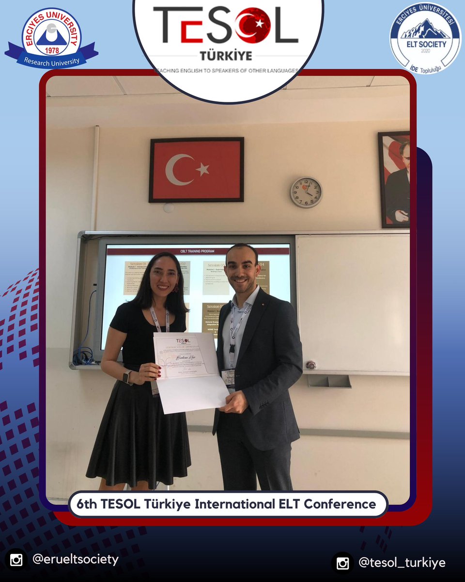 EltSociety's tweet image. 7. Berkcan Köse & Ş. İpek Kuru Gönen
🔍 Corpus literacy = future-proof teachers!
Why pre-service EFL training needs to embrace real-world language data. #CorpusLinguistics #TeacherTraining #DataDrivenLearning