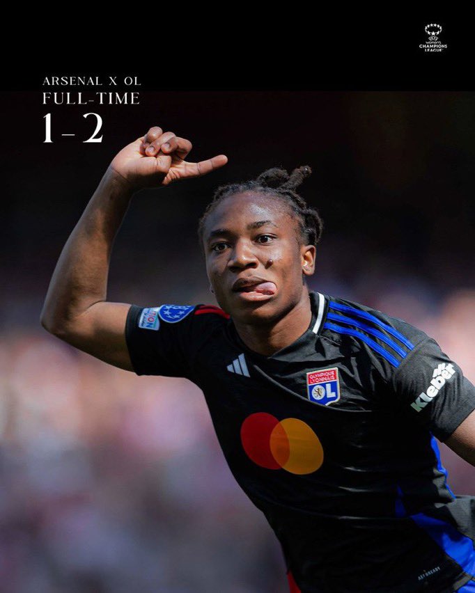 MARADIOFM's tweet photo. Victoire de @OLfeminin 2-1 ce samedi face à @ArsenalWFC en demi-finale aller de la Ligue des champions https://t.co/ldGPhpV6fl Star Haïtienne Melchie Dumornay est buteuse .Le 1er but de l’OL a été marqué par Diani .Arsenal a égalisé sur penalty et @dumornaycorven a inscrit le but de la victoire pour la formation française d’une frappe puissante.L’haitienne est en super forme 🇭🇹🇭🇹🇭🇹🇭🇹#RFMINFO