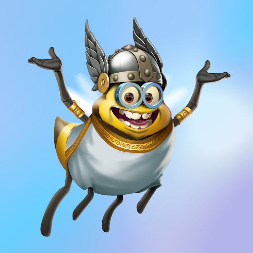 HoneylandHQ's tweet photo. NEW LEGEND JUST LANDED IN HONEYLAND ⚡️

 This bee didn’t come to pollinate it came to conquer 🛡️🍯

Helmet on, wings out, eyes wide…
 It’s time to give this Norse nectar warrior a name 💥

 💬 Drop your best idea
 ❤️ Most-liked reply in 24h WINS the bee  forever yours!

Let’s crown the Valkyrie of the hive 👑🐝

 🔁 RT to rally the swarm
 ❤️ Like to bless the buzz
 🔖 Bookmark to see who wins the throne

 #Honeyland #Web3Games #NFTGiveaway