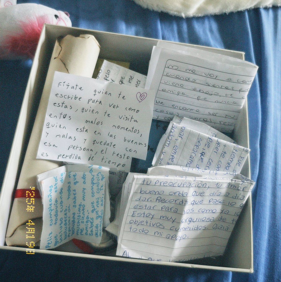 las cartas son el detalle más lindo que una persona te puede regalar