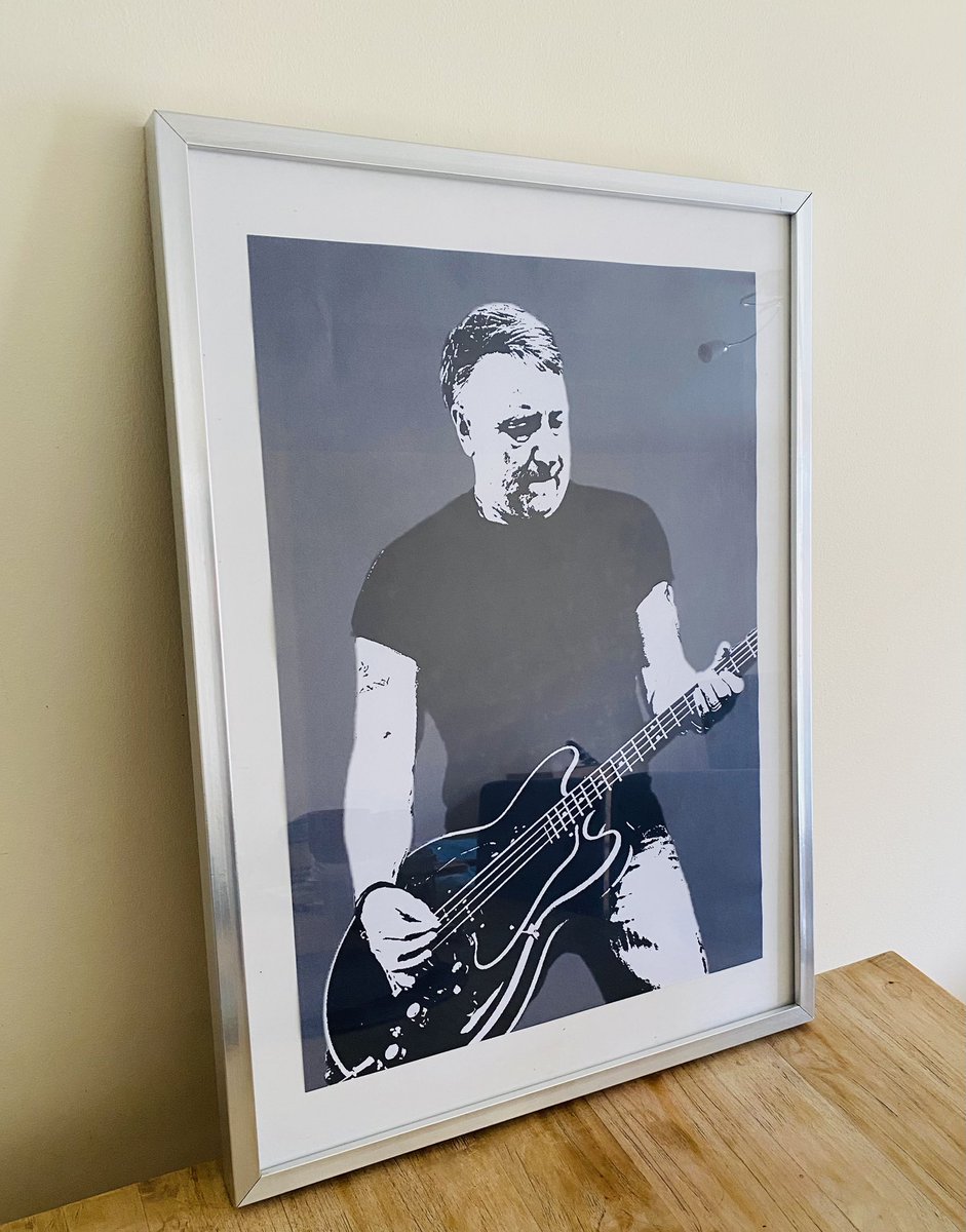 Disappointingly, I arrived late in London yesterday, and missed <a href="/peterhook/">Peter Hook</a>  at the Troxy.
But I still managed to get this poster from the  Unofficial After party at the White Swan.
They kindly gave it to me when they were taking it down at 1 am..
Definitely going to Brussels!!!!