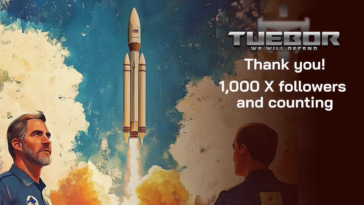 TueborCoin's tweet photo. Thank you for the 1k followers, 2A Defenders! 

Through your efforts, our growth has been massive! 

5k followers next! More events to come! https://t.co/llZ7gghroG
